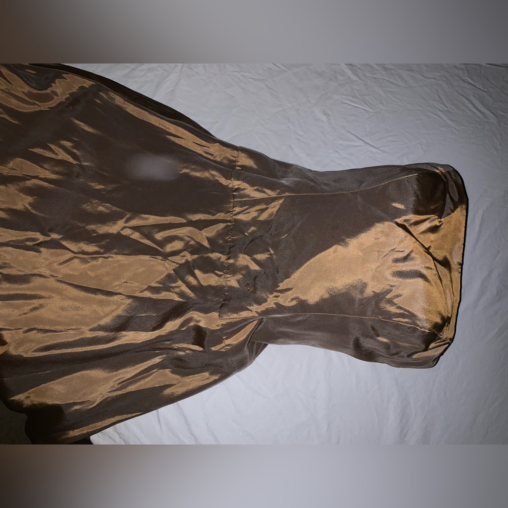 Bronze bridesmaids dress size 12